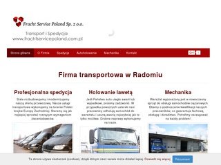 Podgląd frachtservicepoland.com.pl