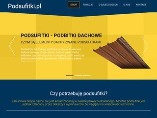 Podgląd podsufitki.pl