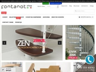 Podgląd pl.fontanotshop.com