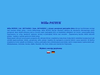 Podgląd pensjonatpatryk.comweb.pl
