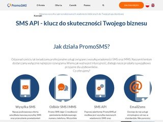 Podgląd https://promosms.com