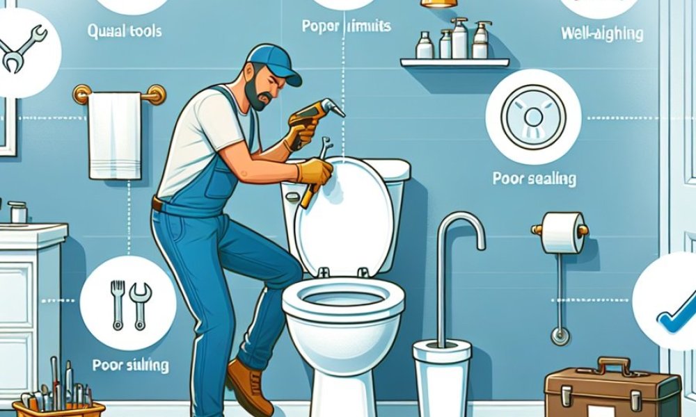 Montaż WC bez niespodzianek - jak uniknąć typowych błędów i kiedy zatrudnić fachowca?