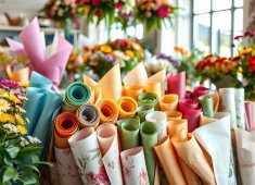 Podgląd Folia florystyczna - niezbędna w każdej kwiaciarni
